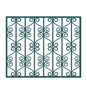 Железная сварная решетка РС-08